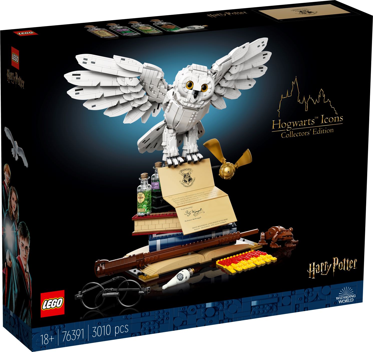 LEGO celebrates 20 years of Harry Potter with a new collectors' edition