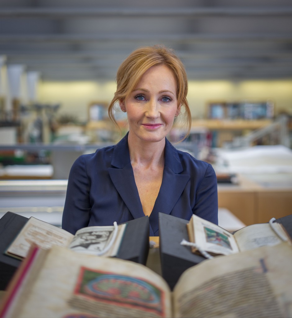 Programme Name: Harry Potter: A History of Magic - TX: n/a - Episode: n/a (No. n/a) - Picture Shows:  JK Rowling - (C) BBC - Photographer: Tom Hayward