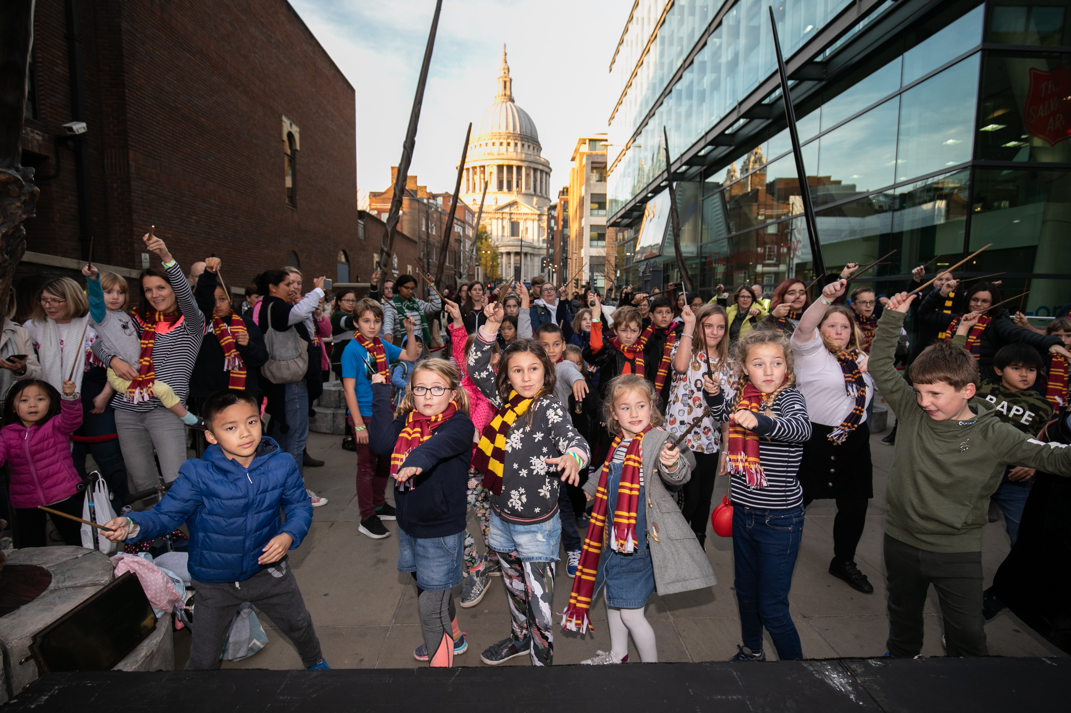 Wizarding World Wand Training - London - 24th October 2018 Wizarding World Wand Training - London - 24th October 2018
