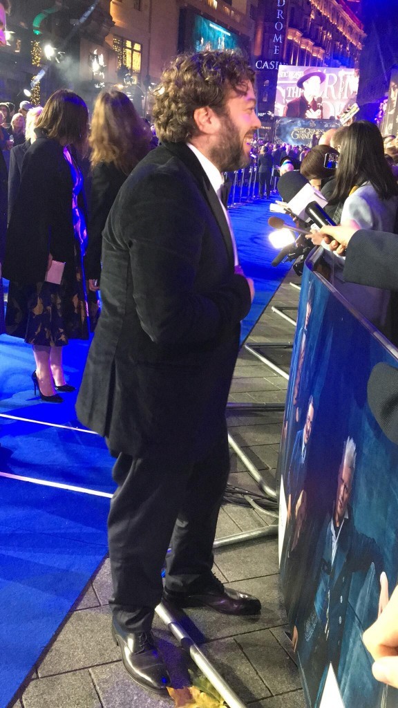 DAN FOGLER at the fantastic beasts: the crimes of grindelwald london premiere - wizarding world