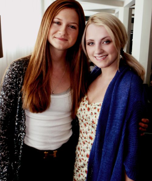 evanna lynch bonnie wright