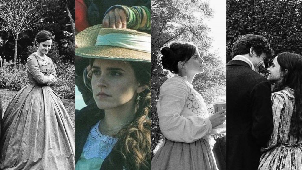 Emma Watson Little Women new shots collage