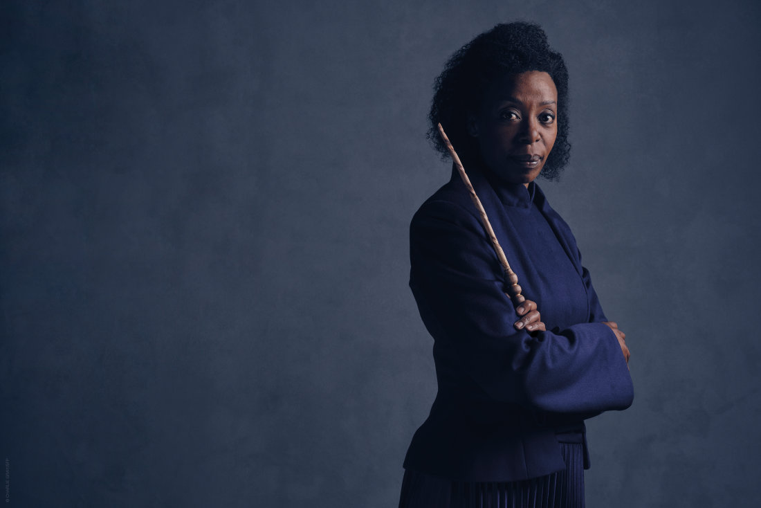 Hermione as played by Noma Dumezweni