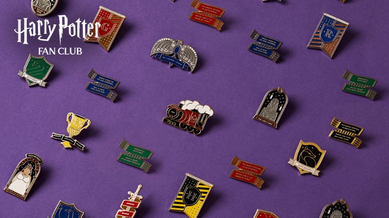 Harry Potter Fan Club Pin Seekers All Pins