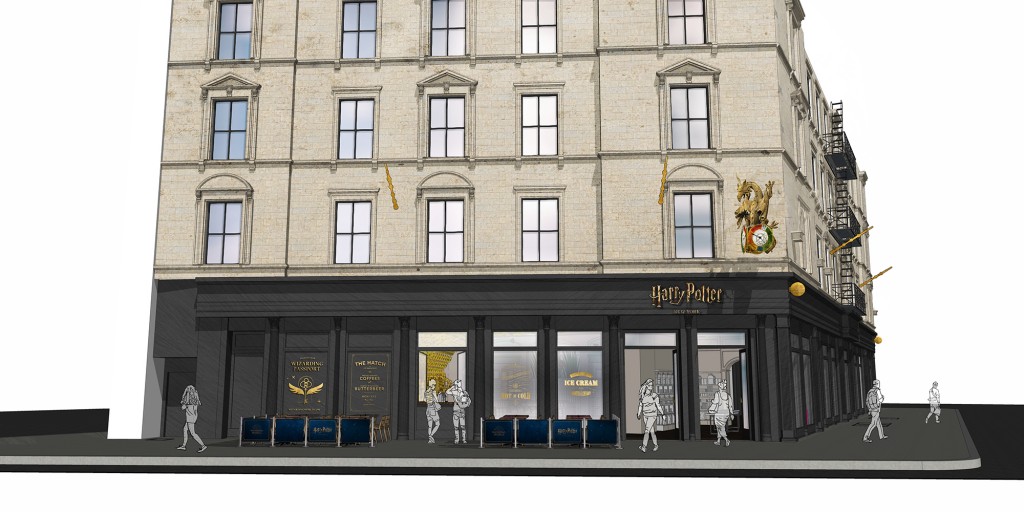 Harry Potter New York Flagship - Concept 2