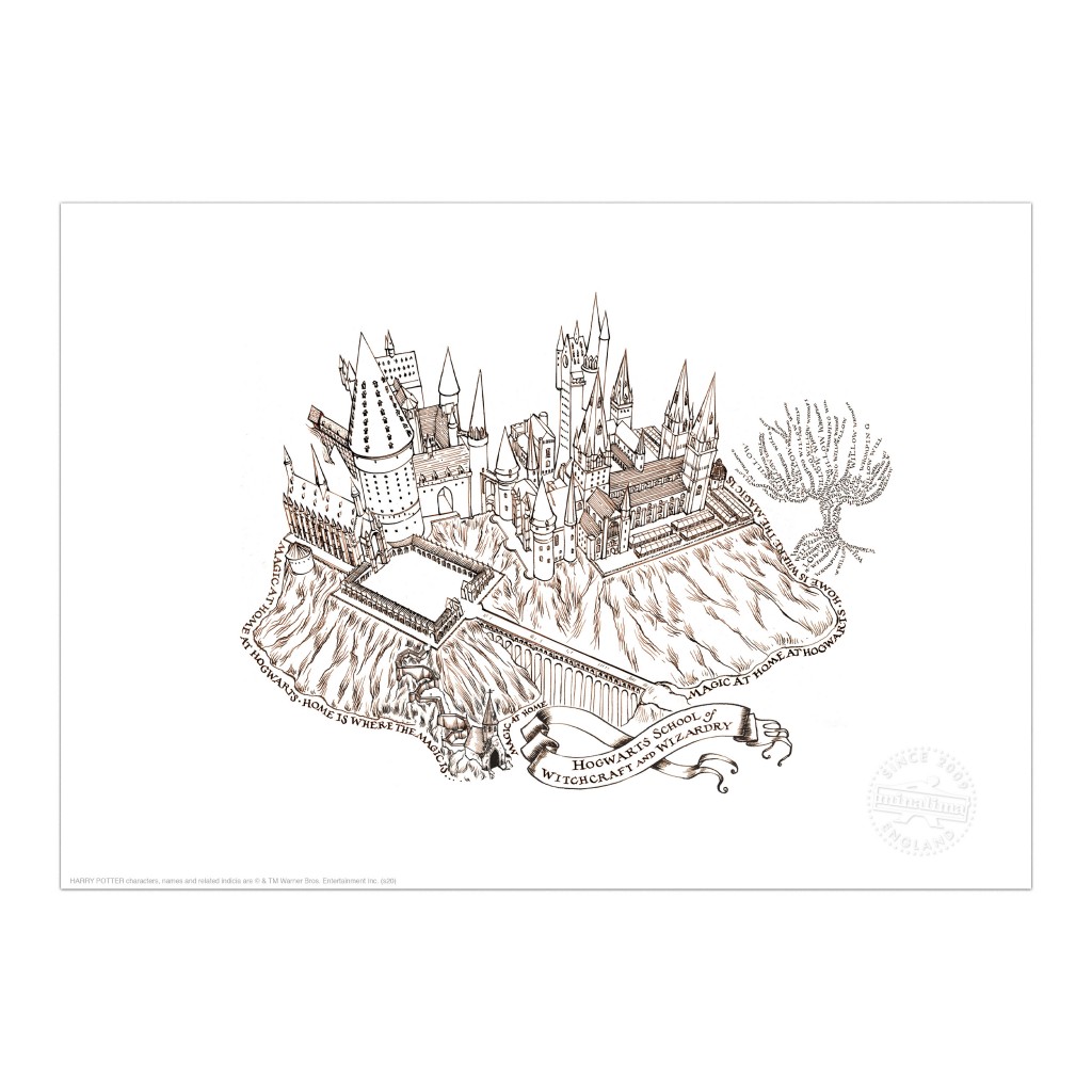 Hogwarts-Magic at Home_print_MinaLima