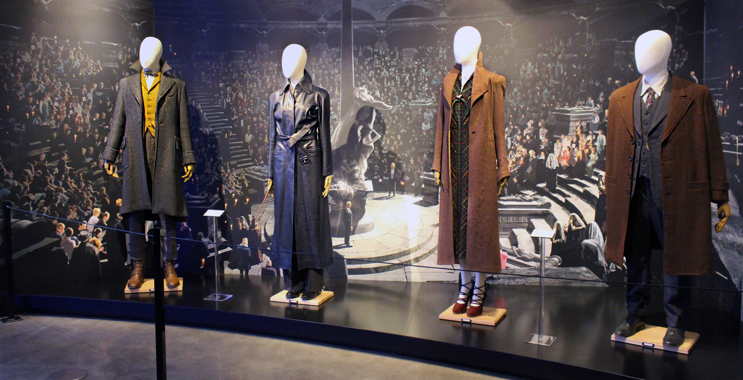 "Fantastic Beasts: The Crimes of Grindelwald" costumes now on display