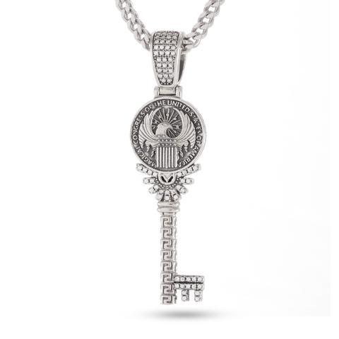NKX11933-The-White-Gold-MACUSA-Key-Necklace-from-Fantastic-Beasts-1_large