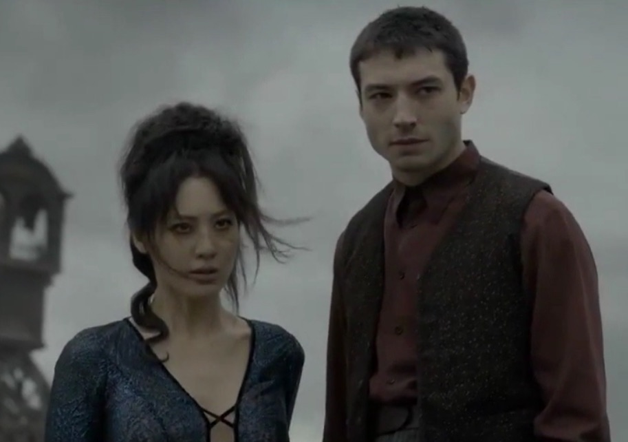 ezra miller claudia kim credence nagini