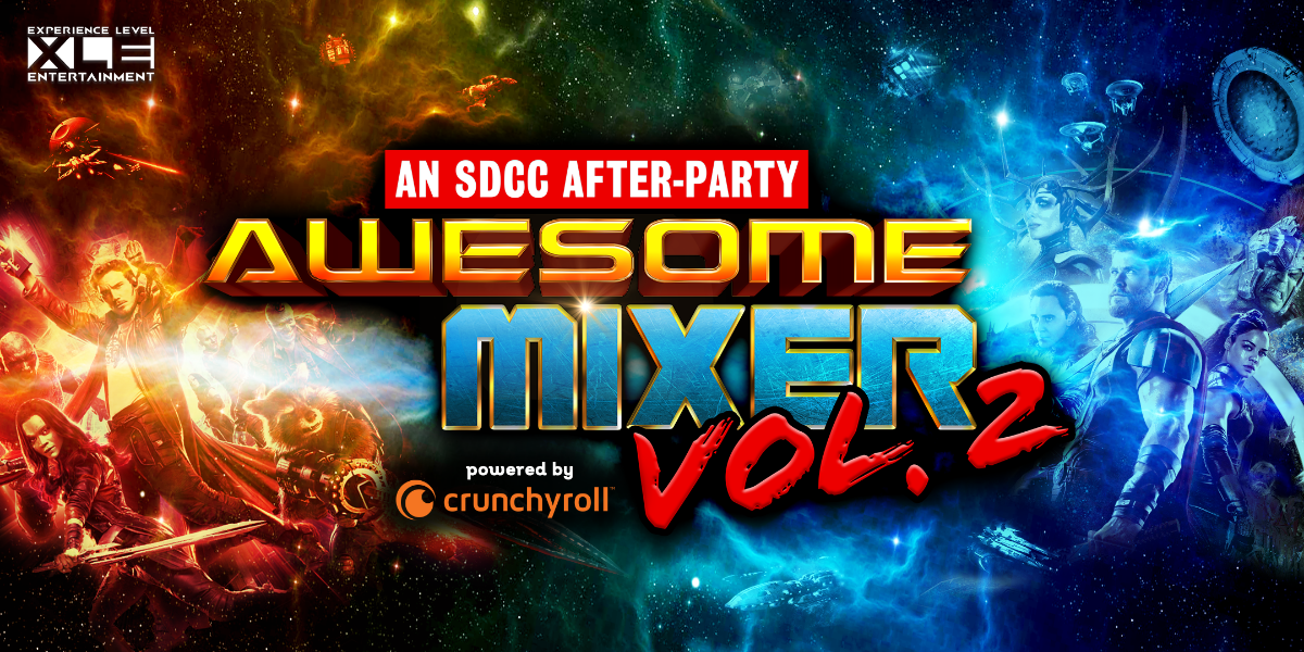 SDCC-Crunchyroll-xlevelent-awesome-mixer
