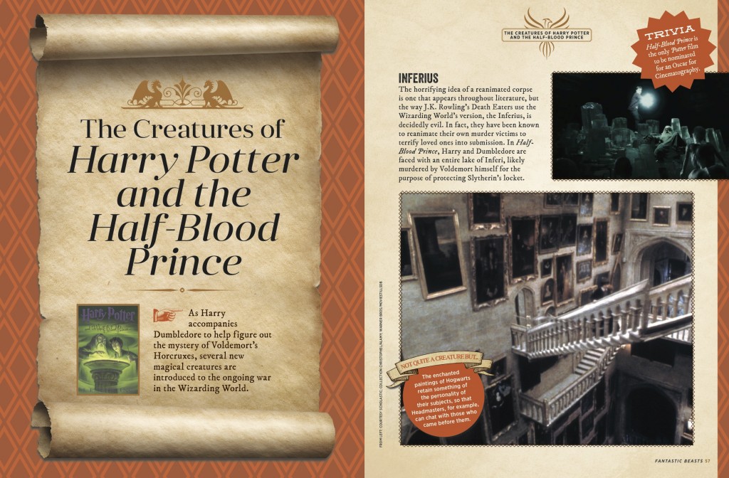 Inside “Newsweek Special Edition – The Wizarding World of Harry