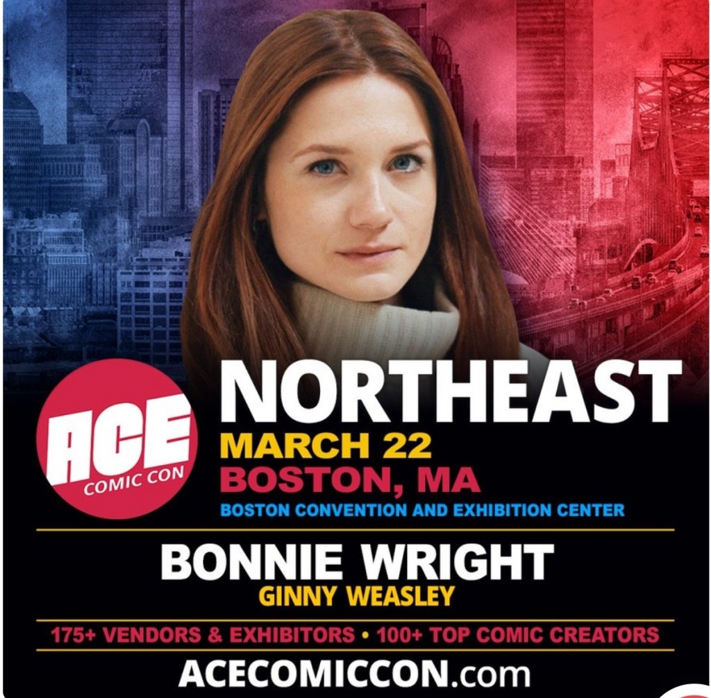 bonnie Wright ace comic con