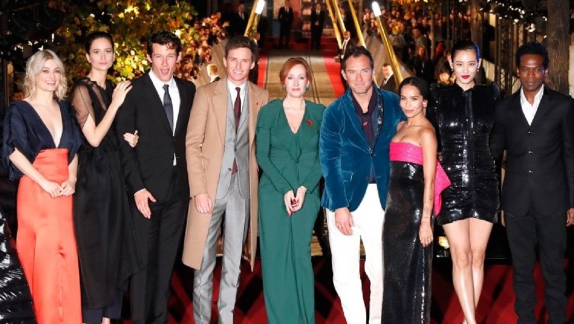 fantastic beasts 2 red carpet