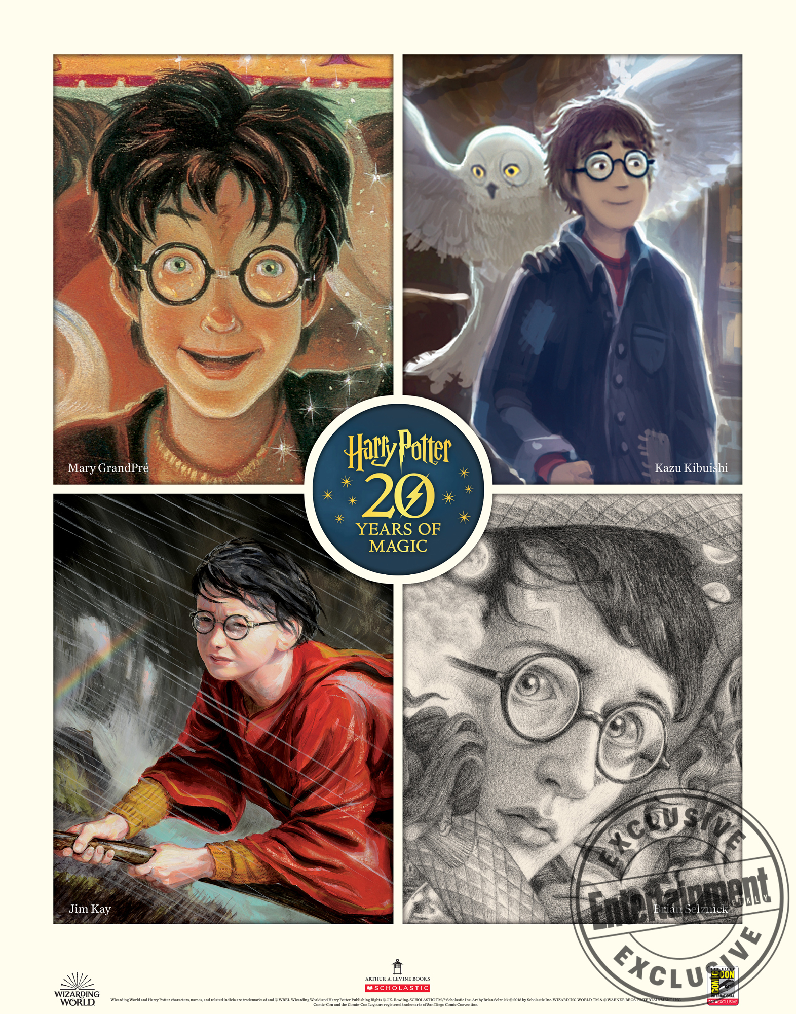 Harry Potter ComicCon graphic Harry Potter ComicCon graphic