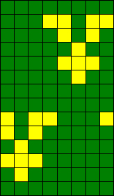 House Elf Sock Chart - Green Sock