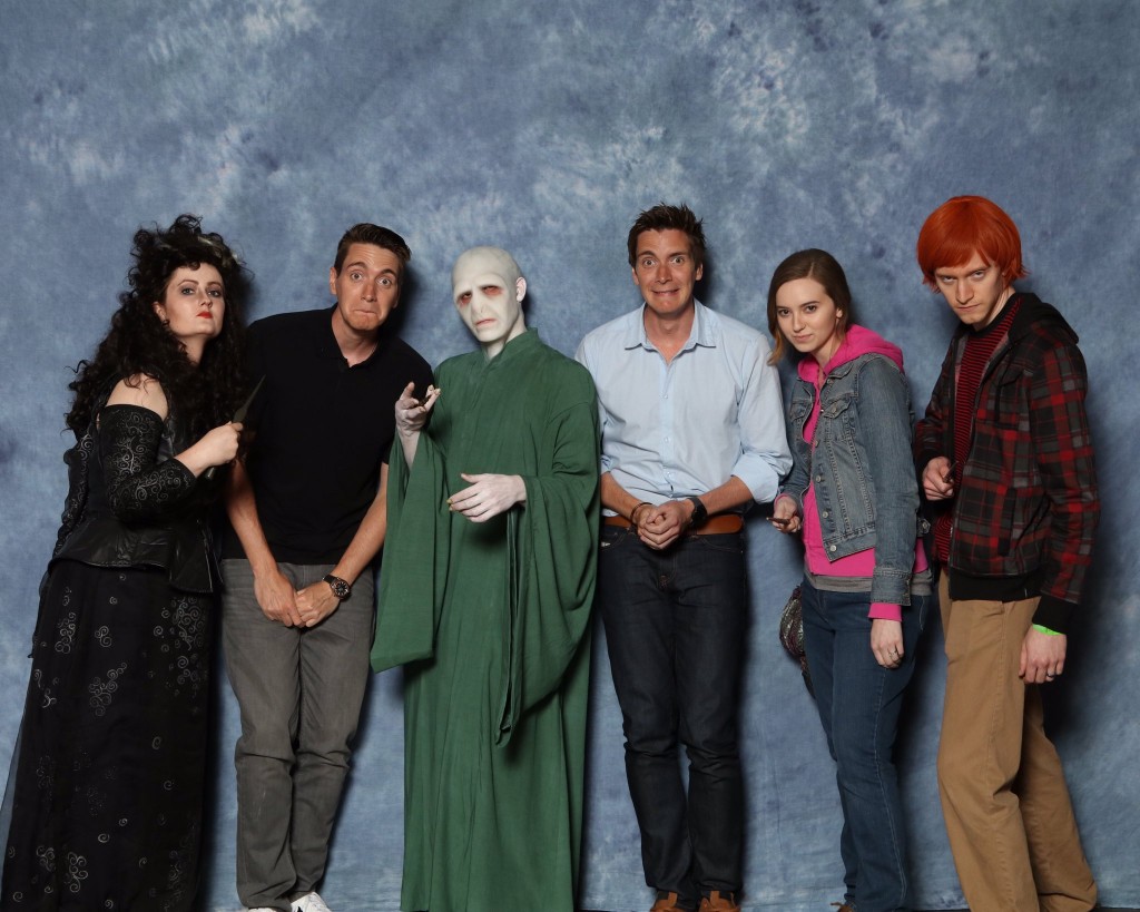 James and Oliver Phelps at Dallas Comic Con