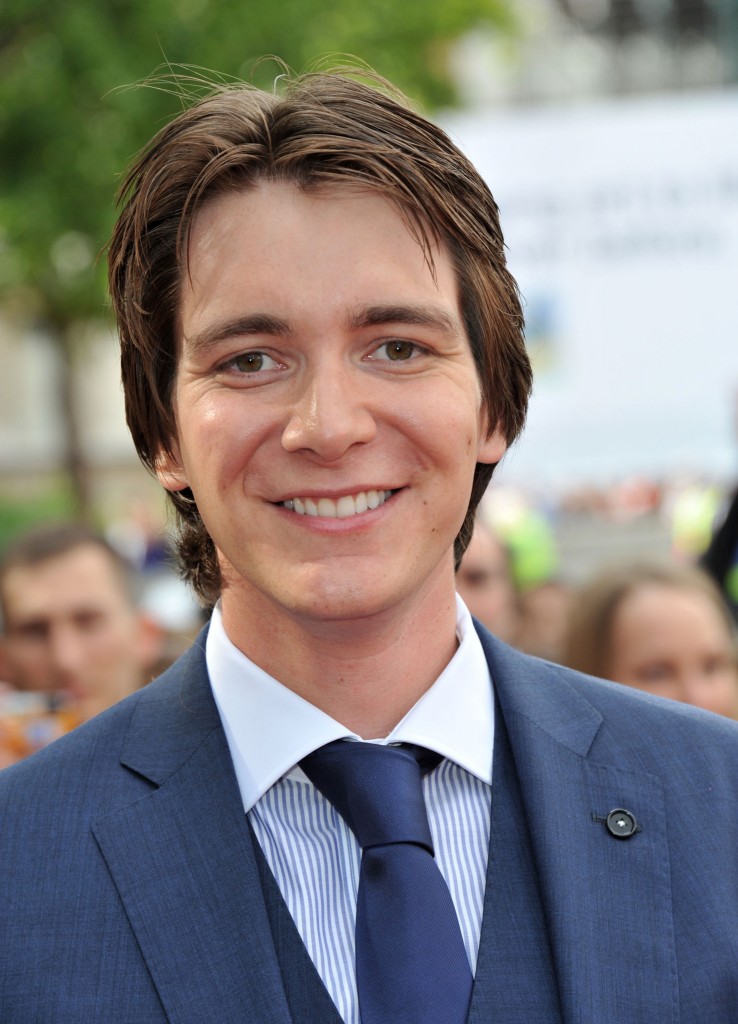 LONDON, ENGLAND - JULY 07: Actor James Phelps attend the "Harry Potter And The Deathly Hallows Part 2" world premiere at Trafalgar Square on July 7, 2011 in London, England. (Photo by Jon Furniss/WireImage)