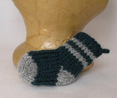 Mini House Sock Ornament Mini House Sock Ornament