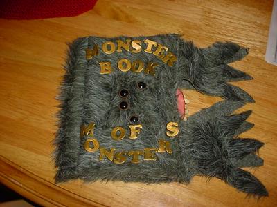Monster Book of Monsters Book Jacket Monster Book of Monsters Book Jacket