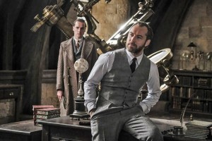New look at Jude Law as Dumbledore in Fantastic Beasts 2 Credit: Warner Bros