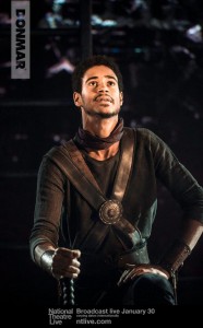 Enoch as Titus Lartius in Coriolanus. 