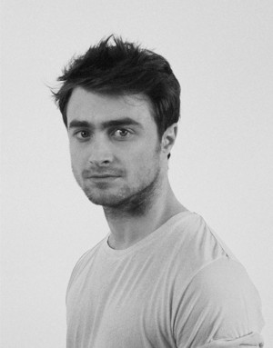 Danielradcliffeblackandwhitenotupclose