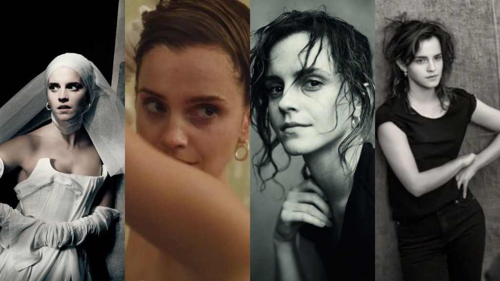 Emma Watson pirelli collage
