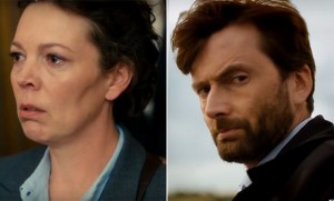 Olivia Coleman and David Tennant.