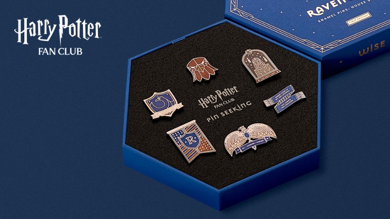 Harry Potter Fan Club Ravenclaw Pins