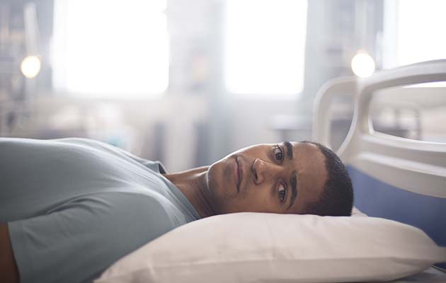 WARNING: Embargoed for publication until 00:00:01 on 29/03/2019 - Programme Name: Trust Me - TX: n/a - Episode: n/a (No. 1) - Picture Shows: Iconic image Jamie McCain (ALFRED ENOCH) - (C) © Red Production Company - Photographer: Mark Mainz