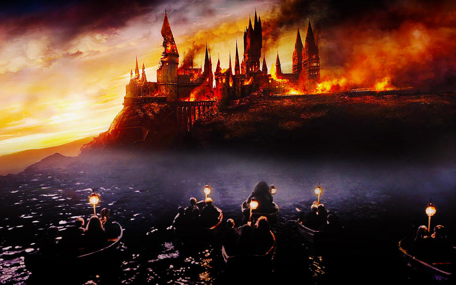 burning_hogwarts_by_lennves_d4gokf4-fullview
