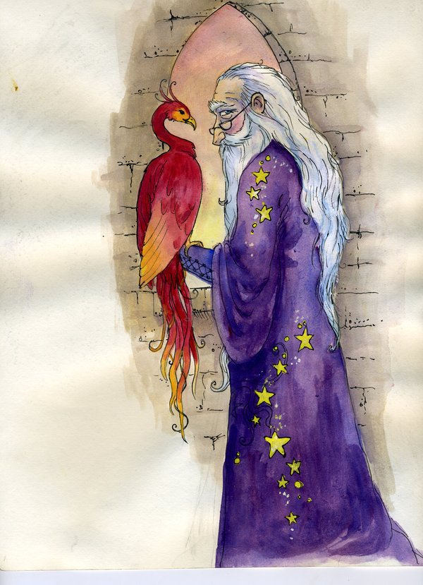 dumbledore_and_fawkes_by_longlivequeequeg
