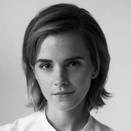 emmawatsonblackandwhite