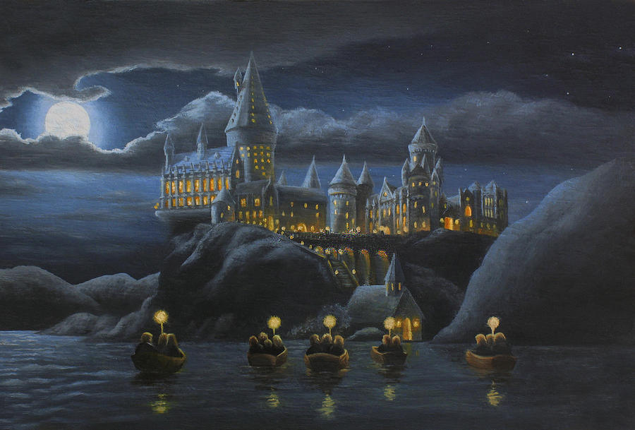 hogwarts-at-night-karen-coombes